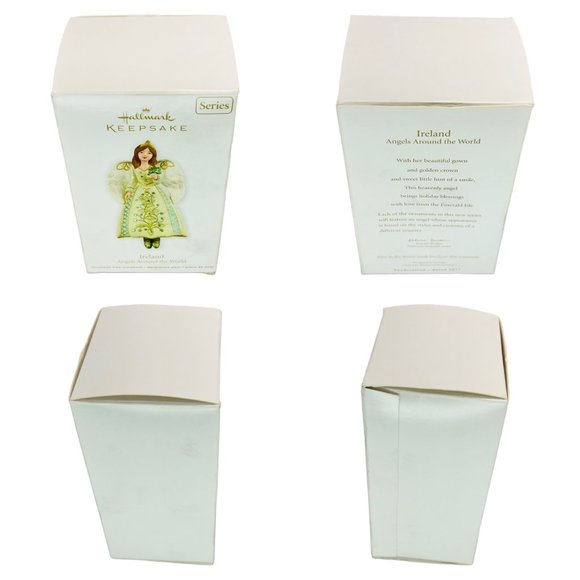 Hallmark Keepsake  Angels Around The World Ireland Christmas Tree Ornament 2011 - Picture 1 of 9